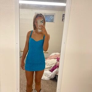Urban Outfitters Blue Mini Dress